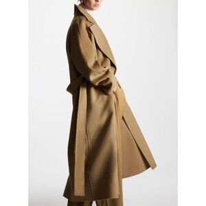COS Belted Double Faced Wool Coat